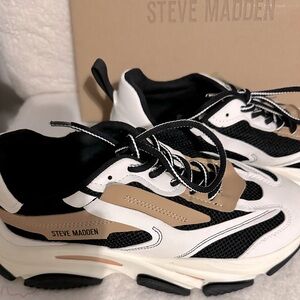 Steve Madden POSSESSION BLACK/TAN